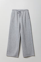 Fleece Low Rise Wide Leg Sweatpant