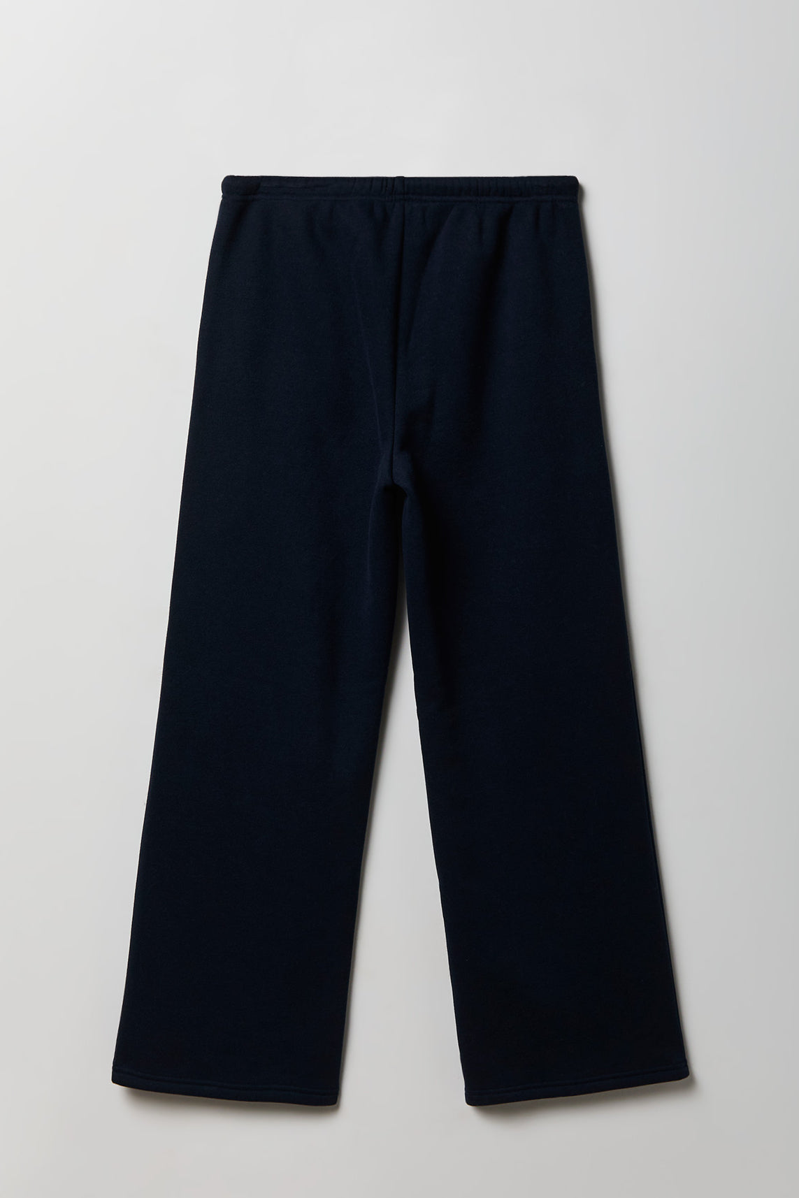 Alt View 2. Fleece Low Rise Wide Leg Sweatpant - Dark Blue