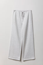 Fleece Low Rise Wide Leg Sweatpant