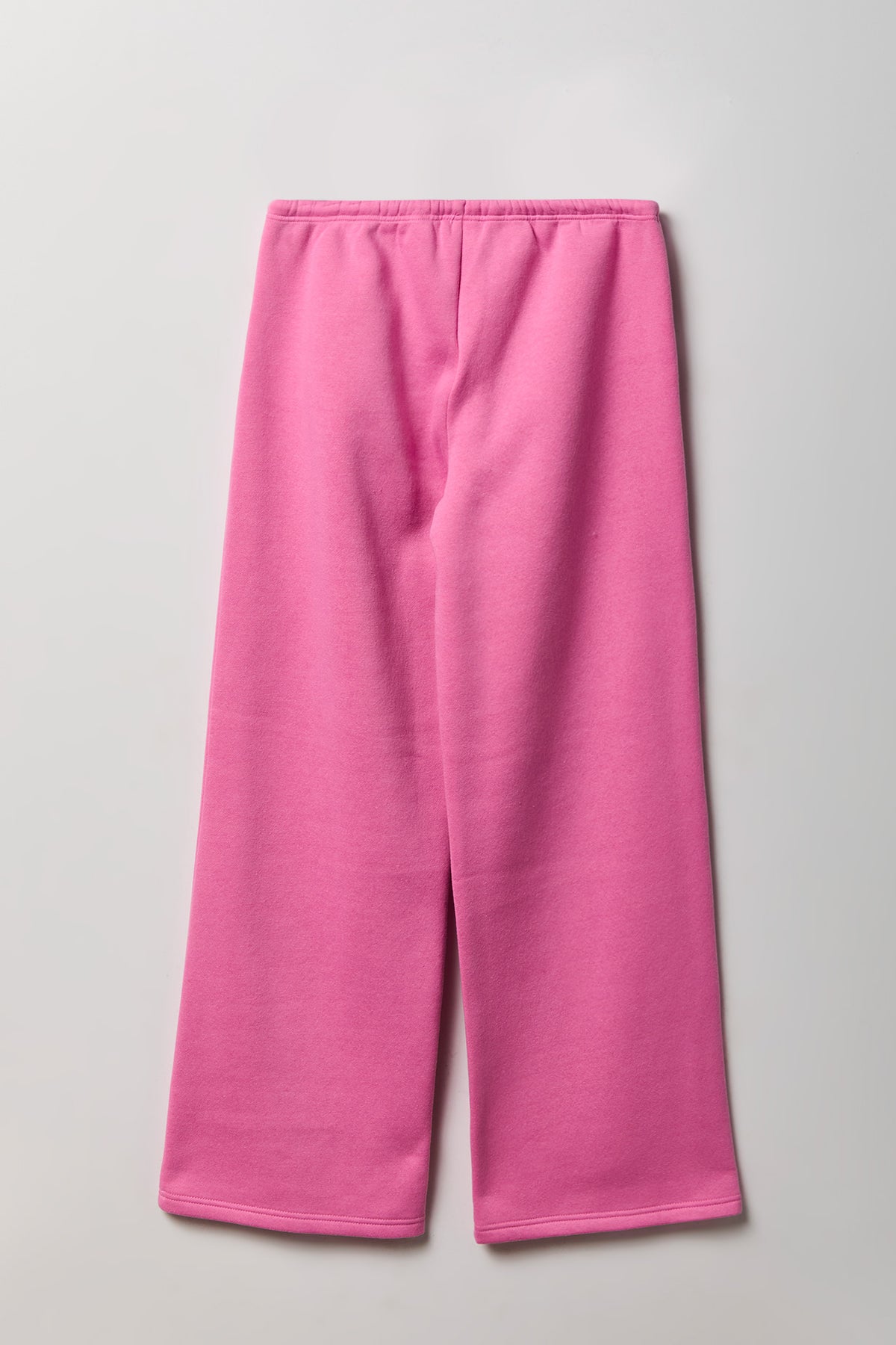 Alt View 5. Fleece Low Rise Wide Leg Sweatpant - Pink