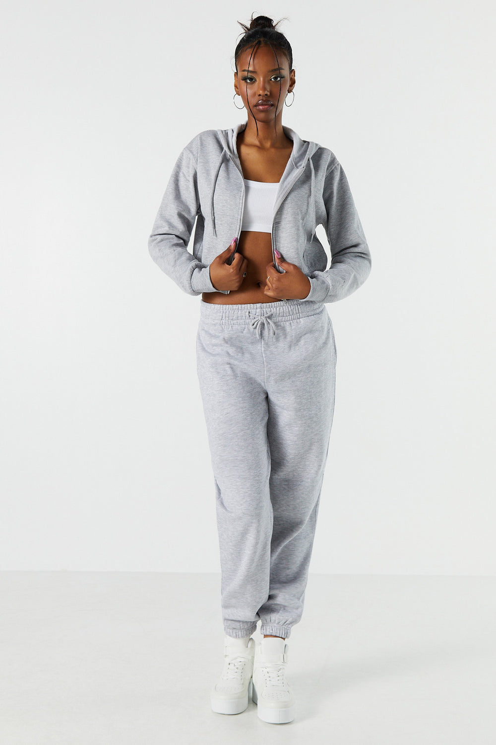 High Rise Fleece Jogger High Rise Fleece Jogger 7