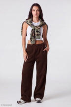 Fleece Ultra Wide Leg Sweatpant