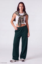 Fleece Ultra Wide Leg Sweatpant