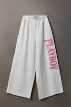 Playboy Fleece Ultra Wide Leg Sweatpant