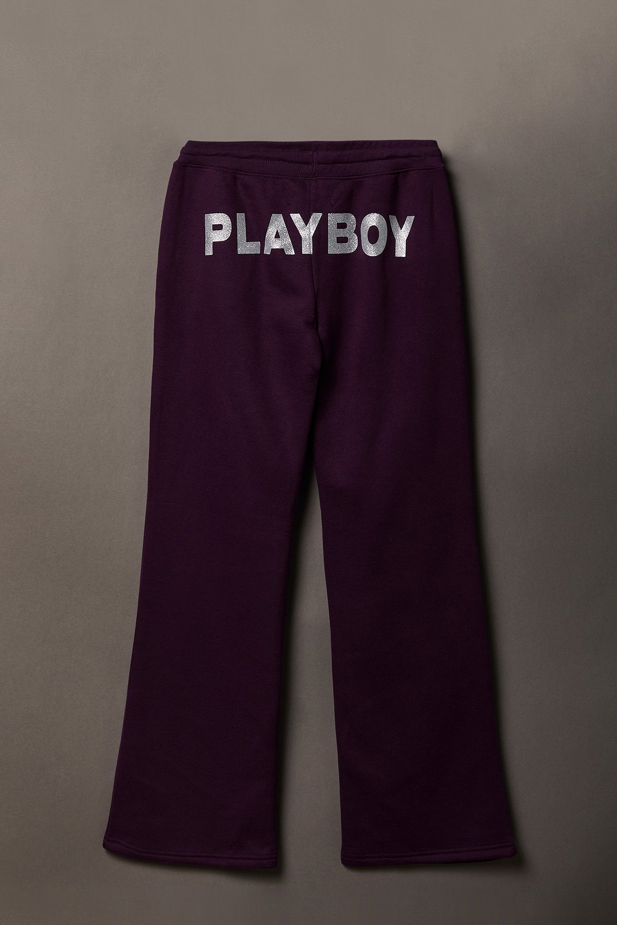 Playboy Fleece Flare Sweatpant - Purple