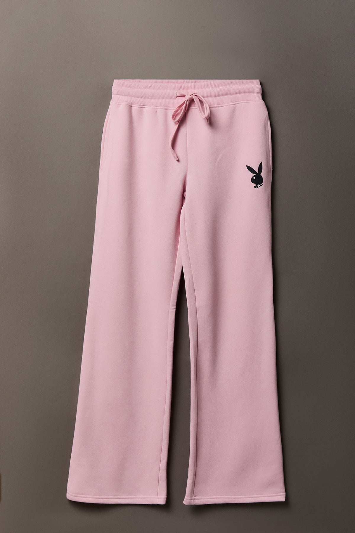 Alt View 2. Playboy Fleece Flare Sweatpant - Light Pink