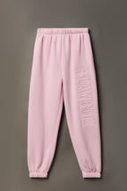Playboy Embossed Boyfriend Fleece Jogger
