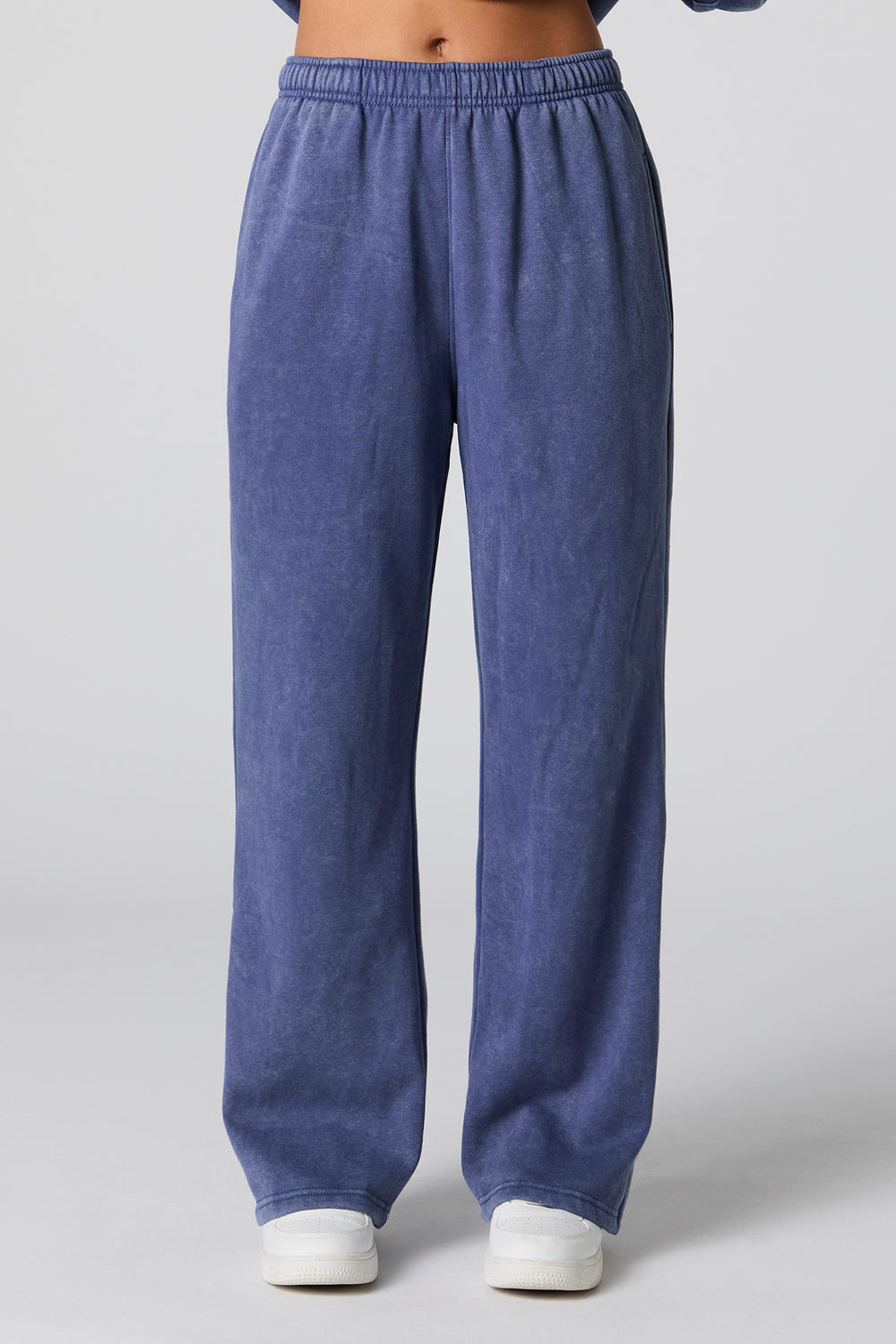 Washed Wide Leg Fleece Sweatpant Washed Wide Leg Fleece Sweatpant 12