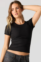 Contour Ribbed T-Shirt