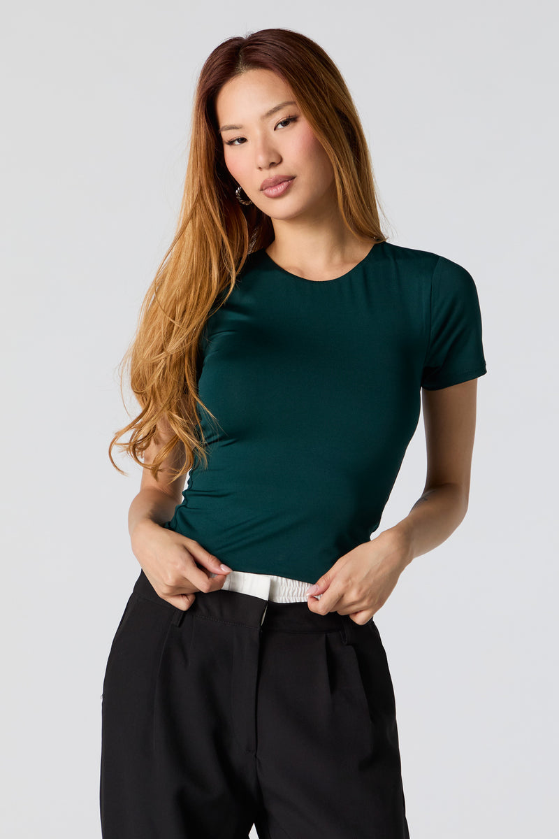 Contour Round Neck T-Shirt