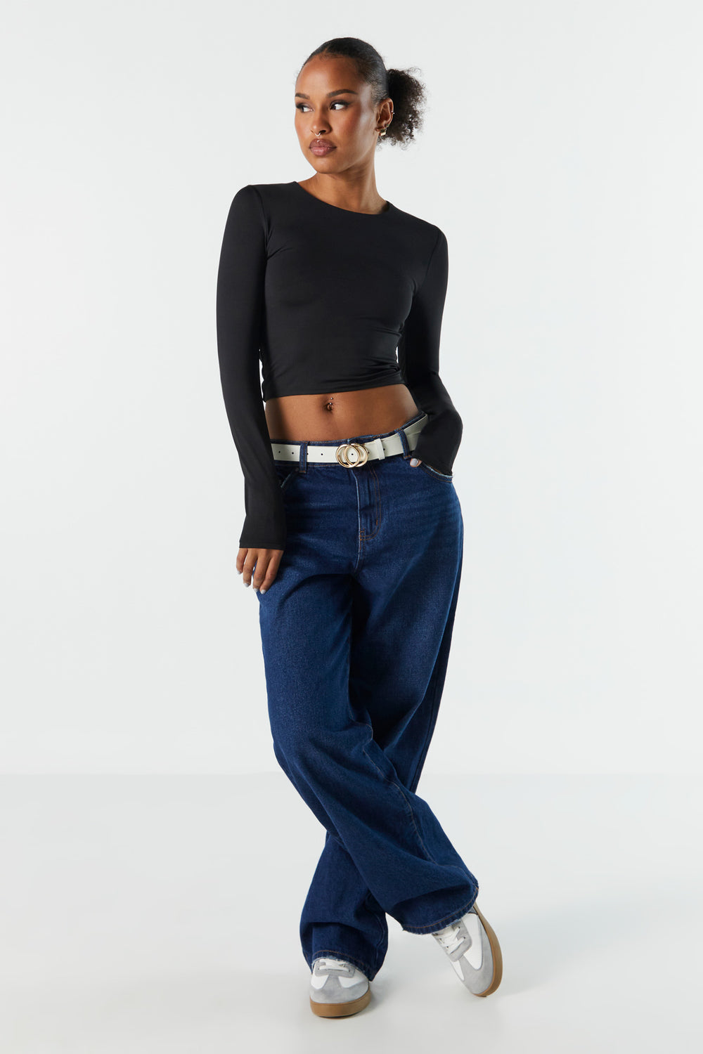 Contour Cropped Long Sleeve Top Contour Cropped Long Sleeve Top 6
