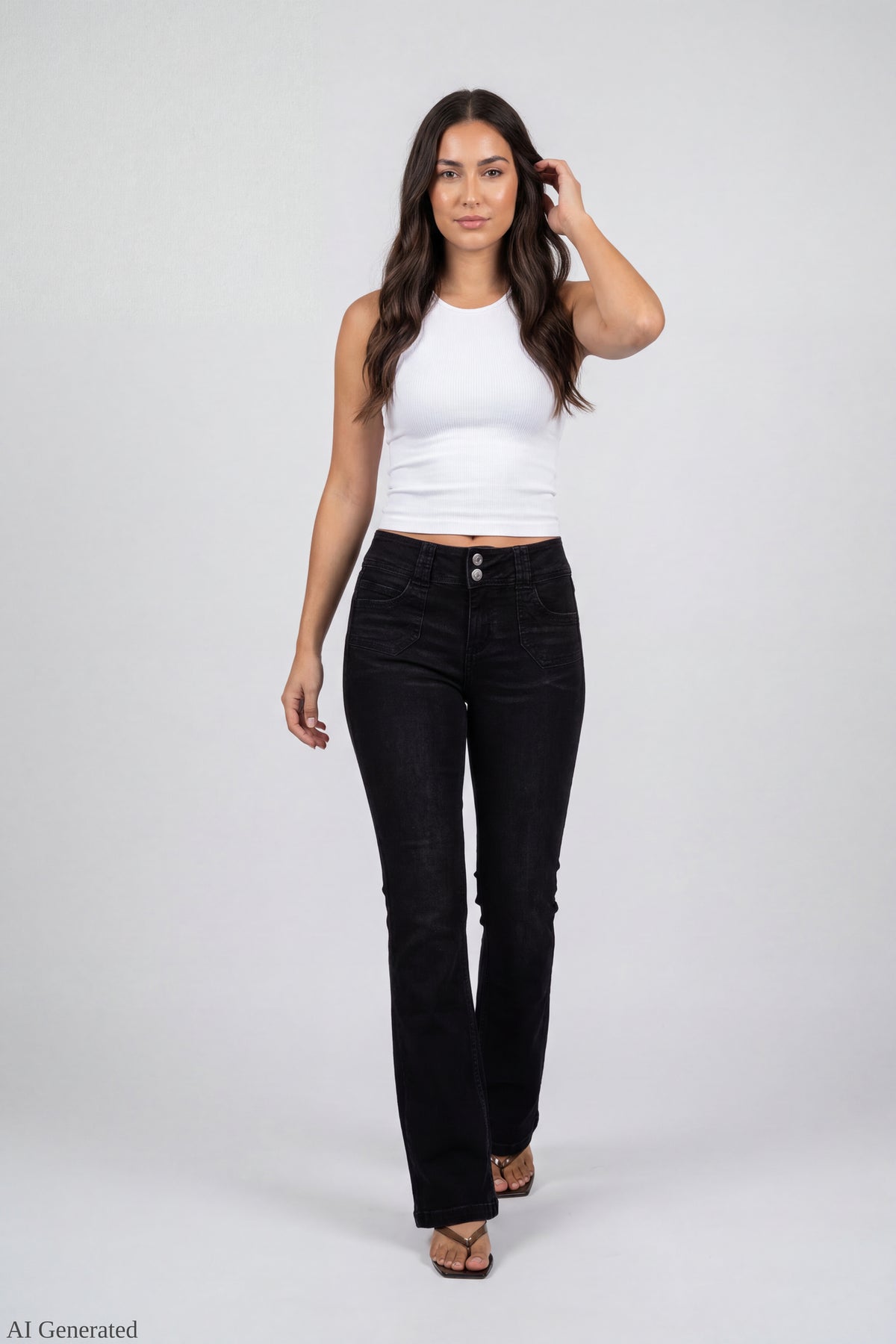 Alt View 2. 0711-03532223-black-front - Black