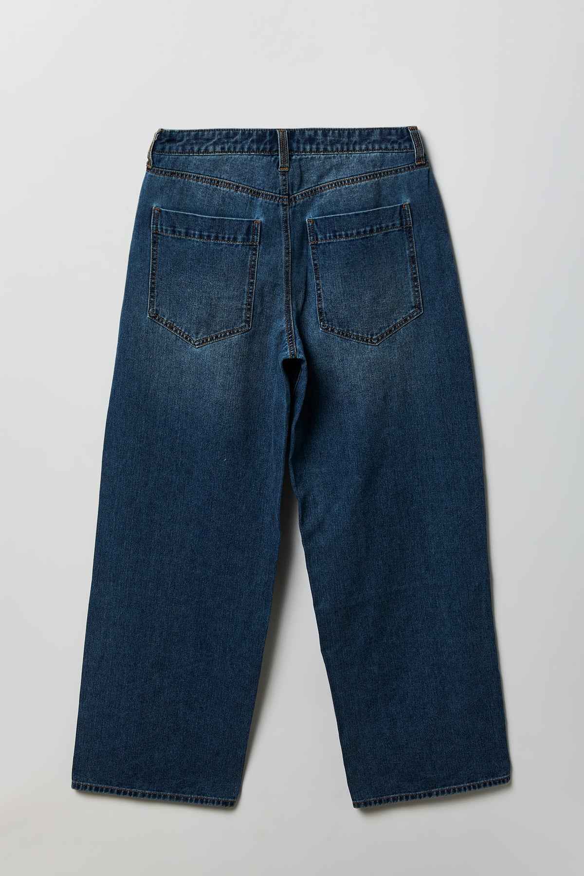 Alt View 2. Mega Baggy Jean with Keychain - Midnight Blue