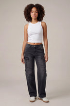 Low Rise Cargo Jean