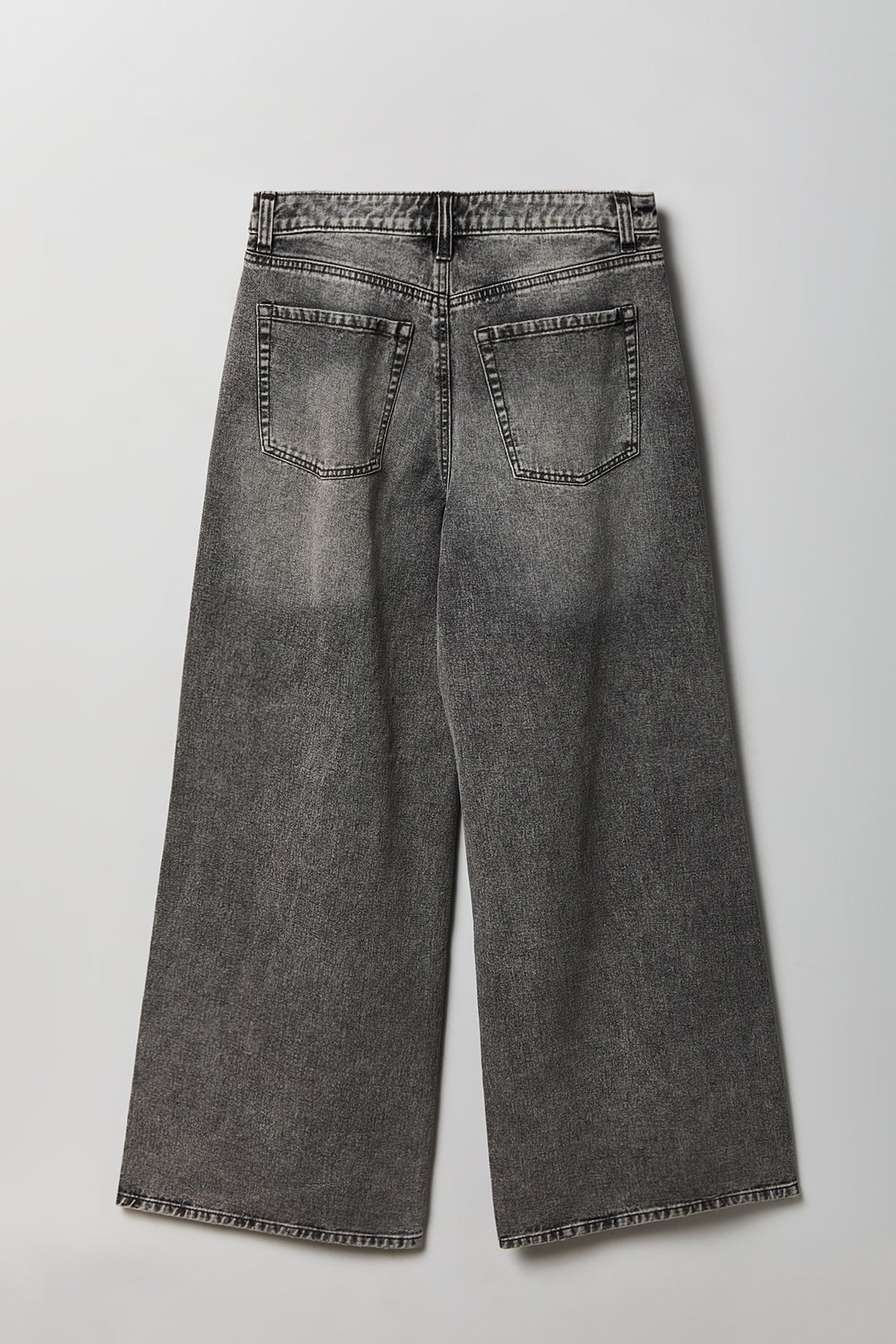 Alt View 5. High Rise Ultra Baggy Jean - Charcoal