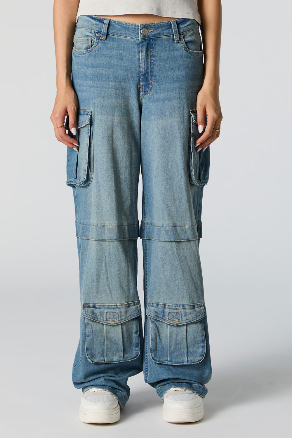 Wide Leg Cargo Jean Wide Leg Cargo Jean 6