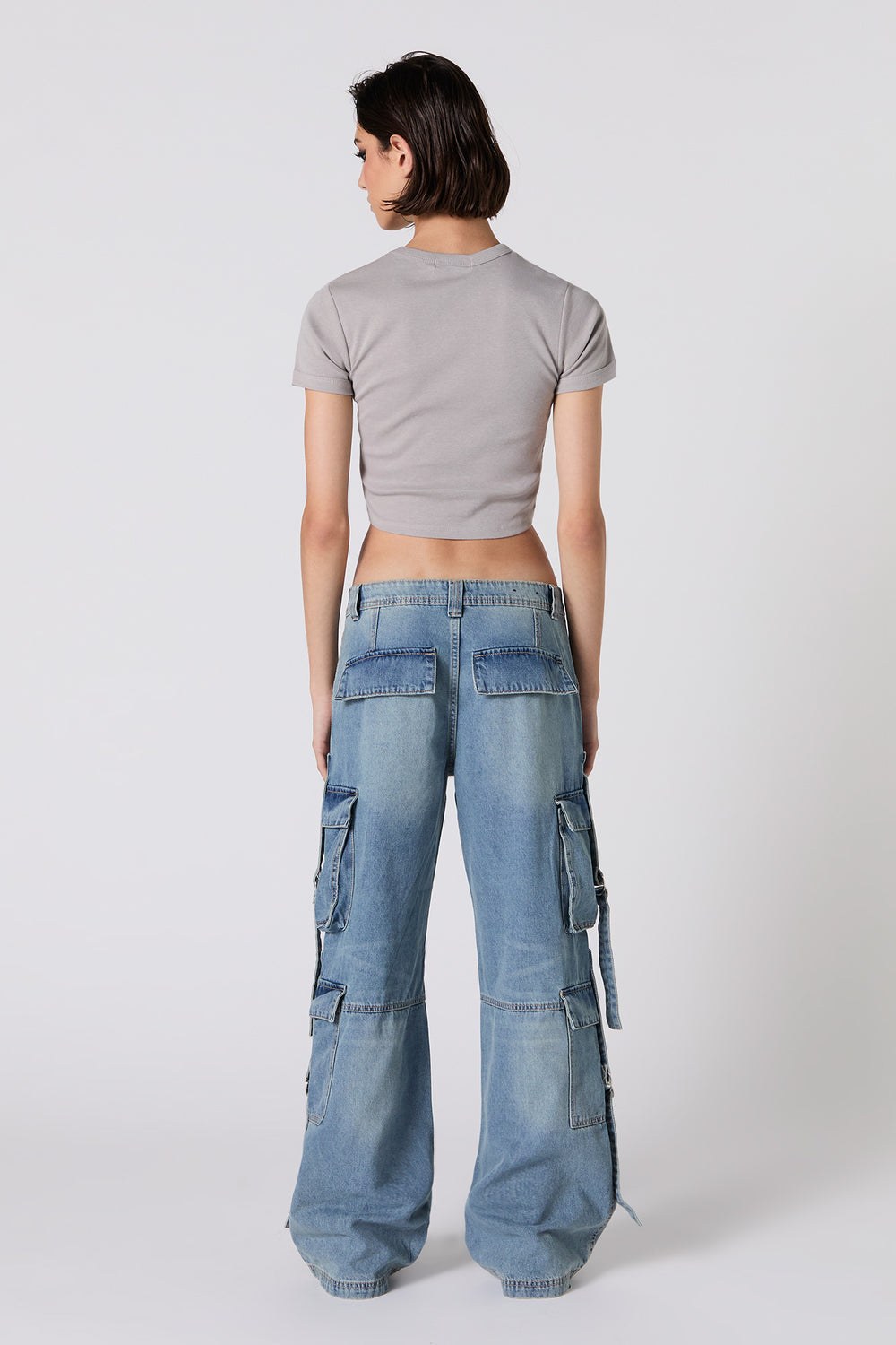 Mid Rise Utility Cargo Jean Mid Rise Utility Cargo Jean 7