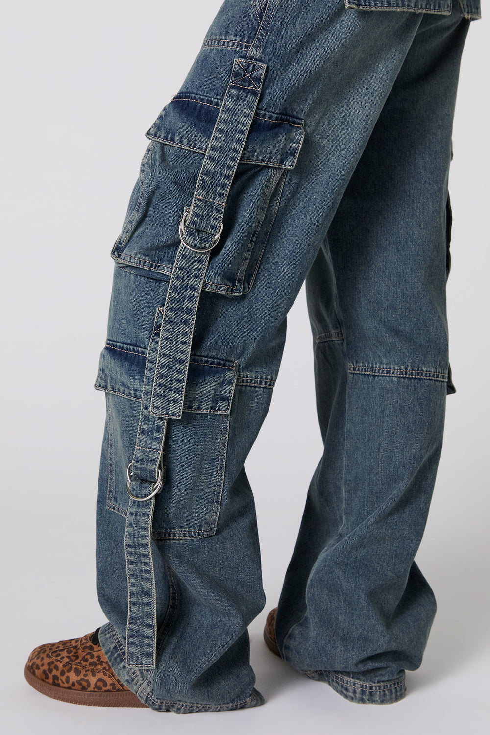 Mid Rise Utility Cargo Jean Mid Rise Utility Cargo Jean 2