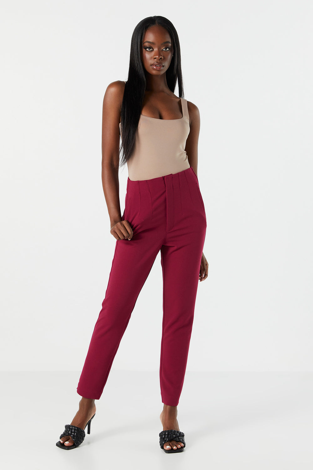 Crepe Slim Dress Pant Crepe Slim Dress Pant 1