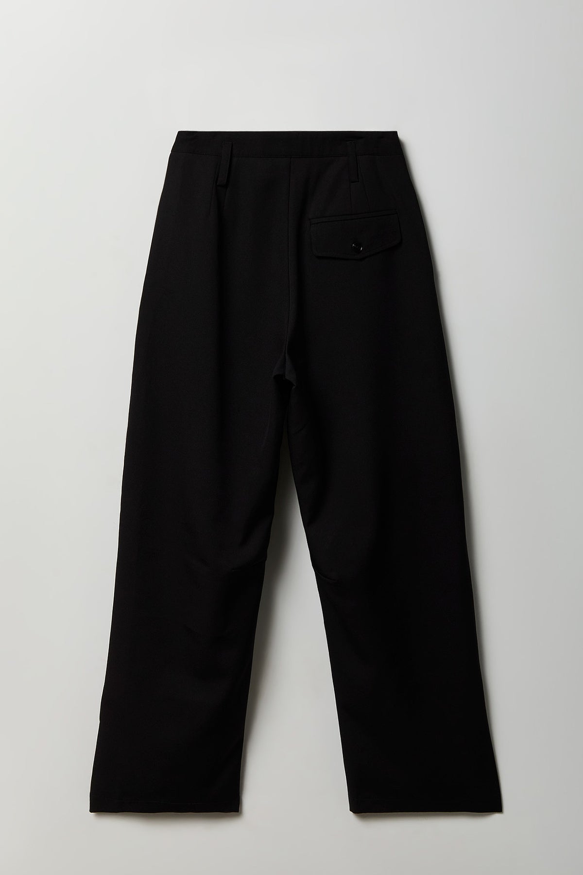 Alt View 5. Double Waistband Baggy Dress Pant - Black