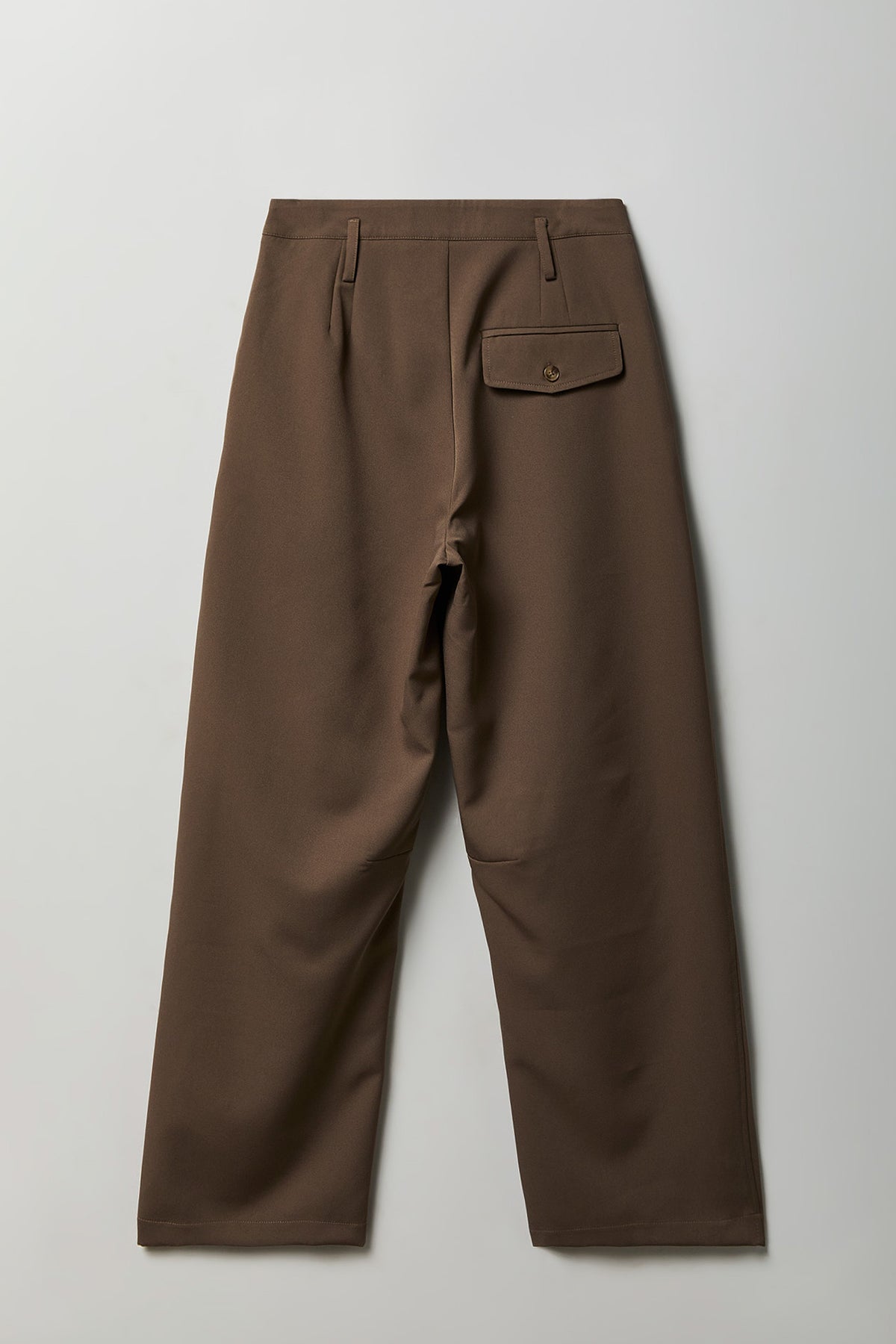 Alt View 5. Double Waistband Baggy Dress Pant - Taupe