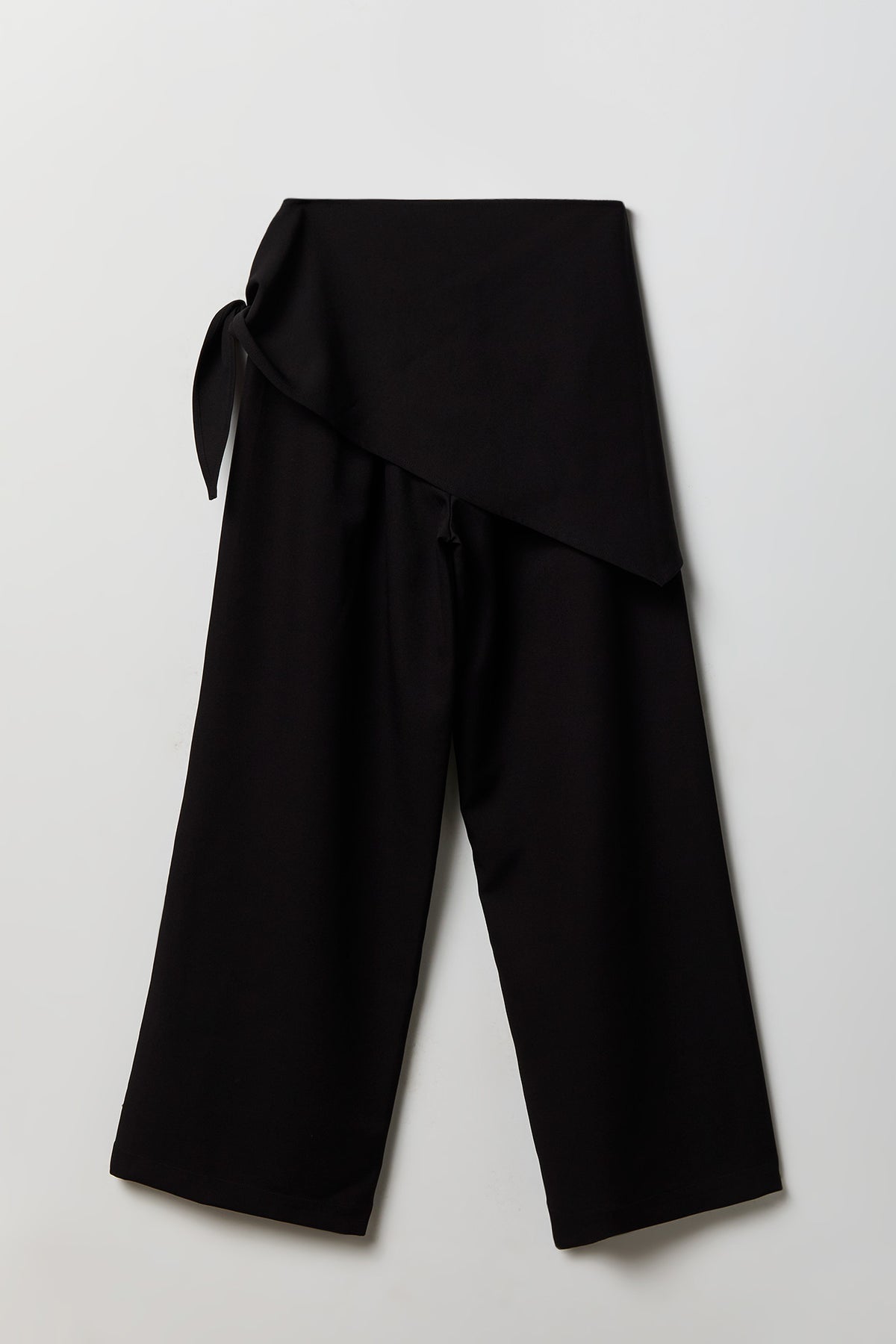 Alt View 2. Wrap Waist Dress Pant - Black