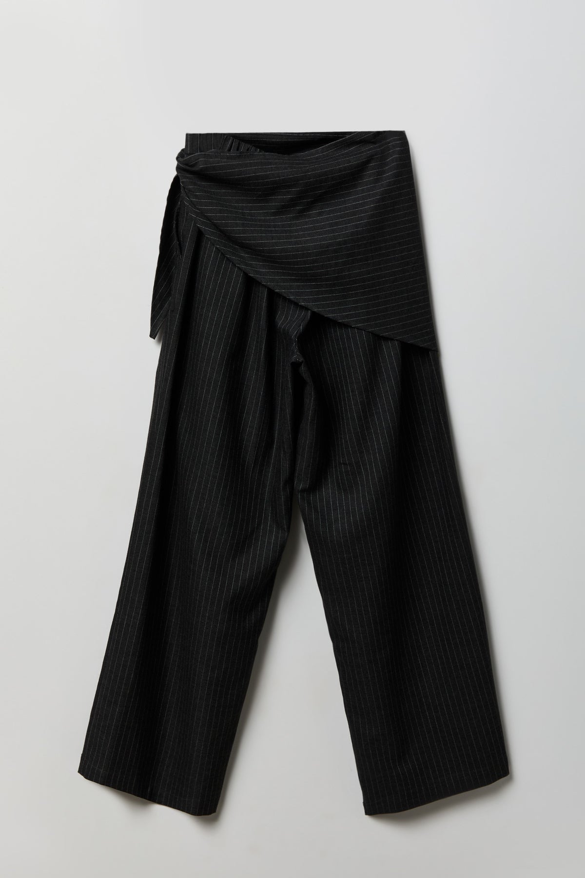 Alt View 2. Wrap Waist Dress Pant - Charcoal