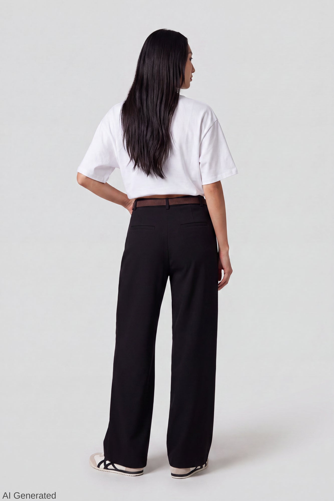 Belted Baggy Dress Pant – Charlotte Russe