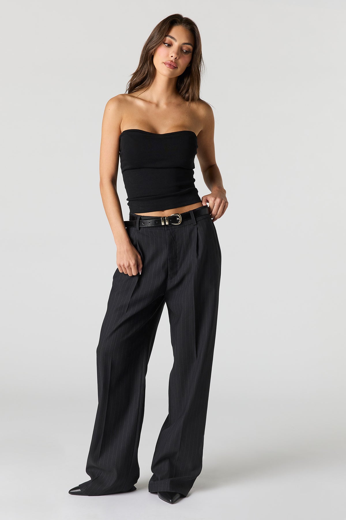Alt View 9. Wide Leg Dress Pant - Taupe