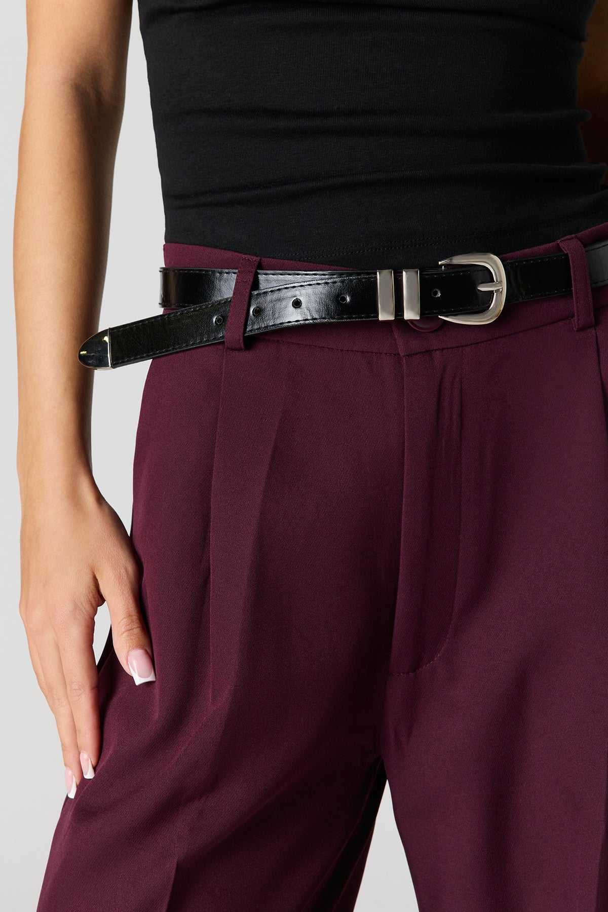 Alt View 20. Wide Leg Dress Pant - Taupe