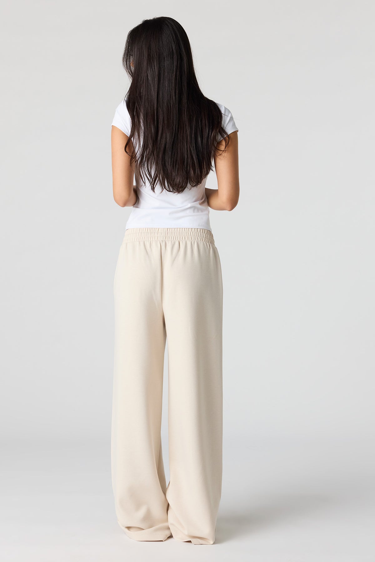 Alt View 3. Soft Wide Leg Dress Pant - Tan
