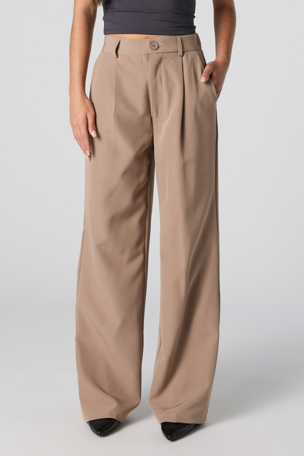 Pleated Wide Leg Dress Pant Pleated Wide Leg Dress Pant 2