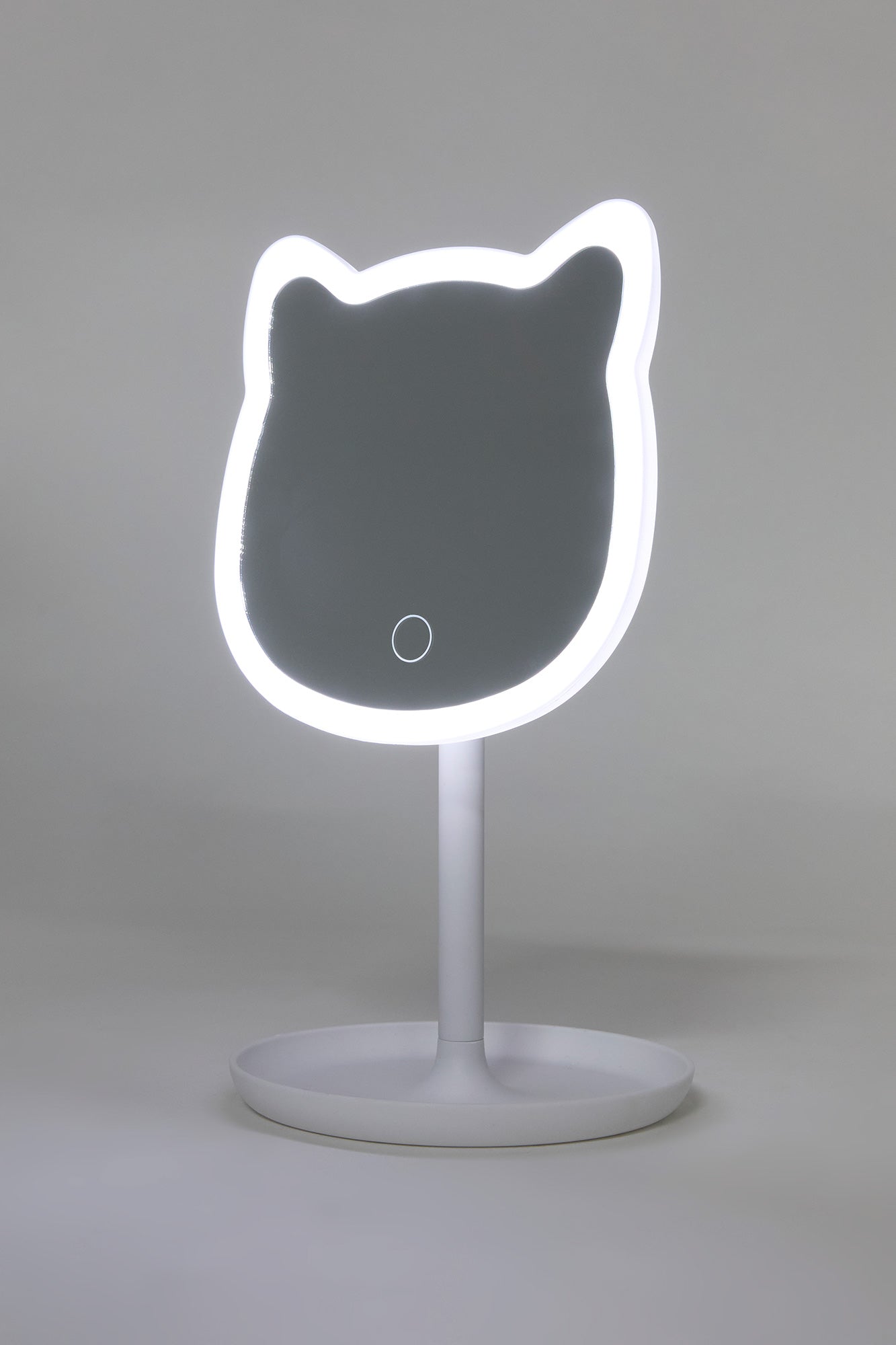 LED Light Kitty Vanity Mirror