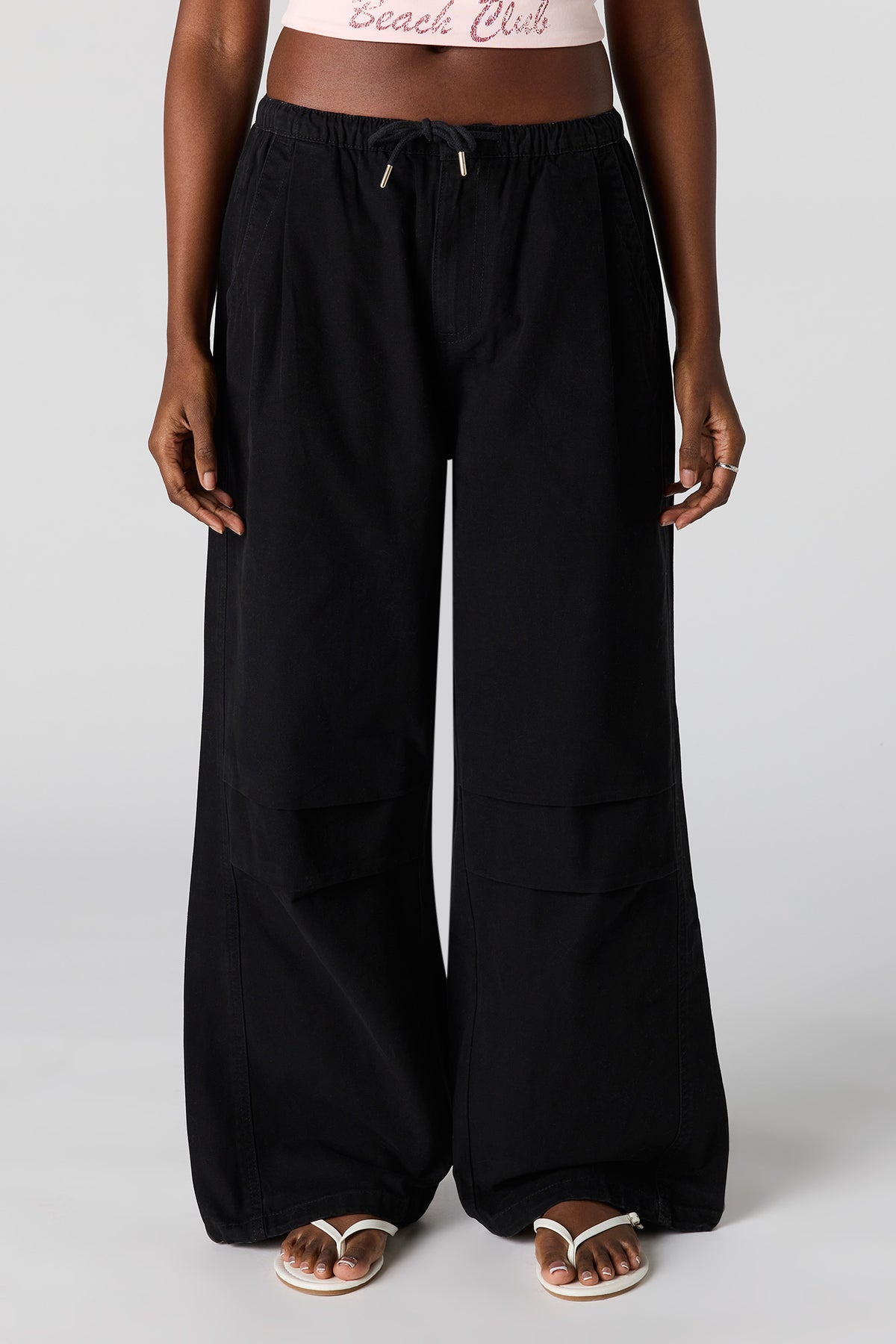 Alt View 3. Parachute Pant - Black