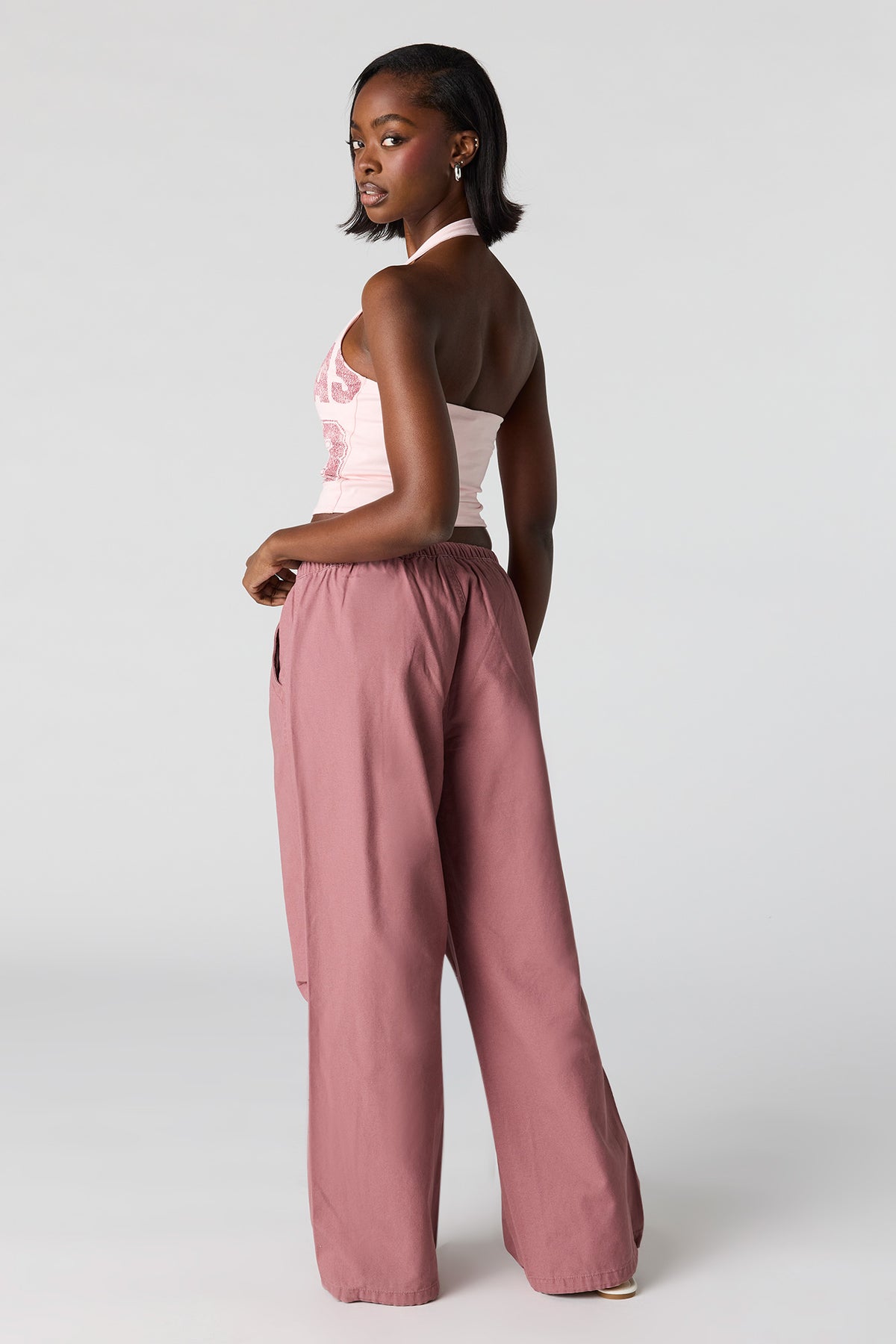 Alt View 3. Parachute Pant - Mauve