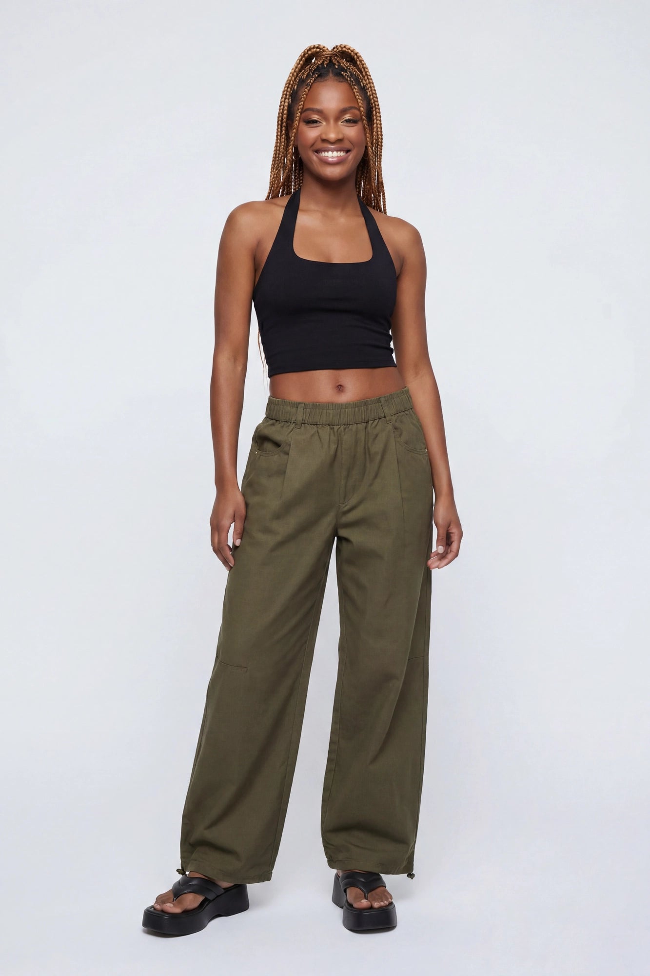 Wide Leg Parachute Pant – Charlotte Russe