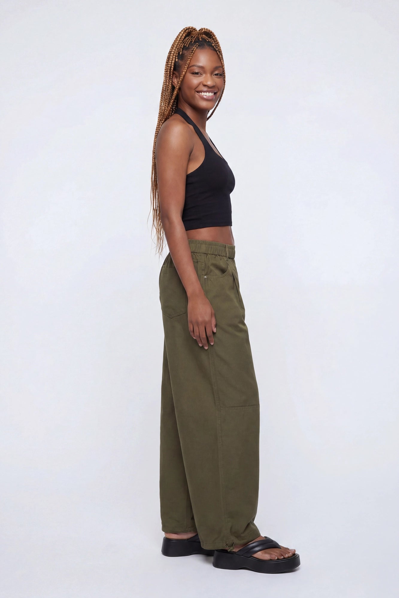 Wide Leg Parachute Pant – Charlotte Russe