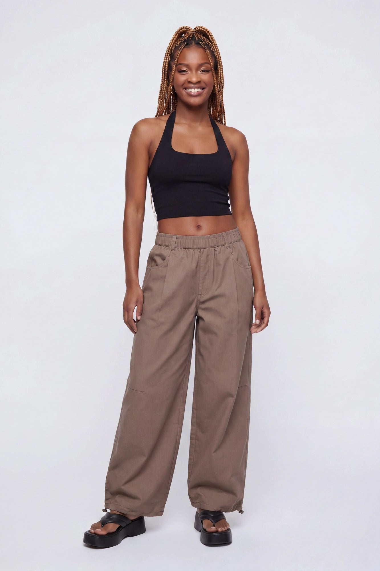 READYMADE PARACHUTE PANTS パラシュートパンツ 2 Wide Leg Parachute Pant – Charlotte Russe