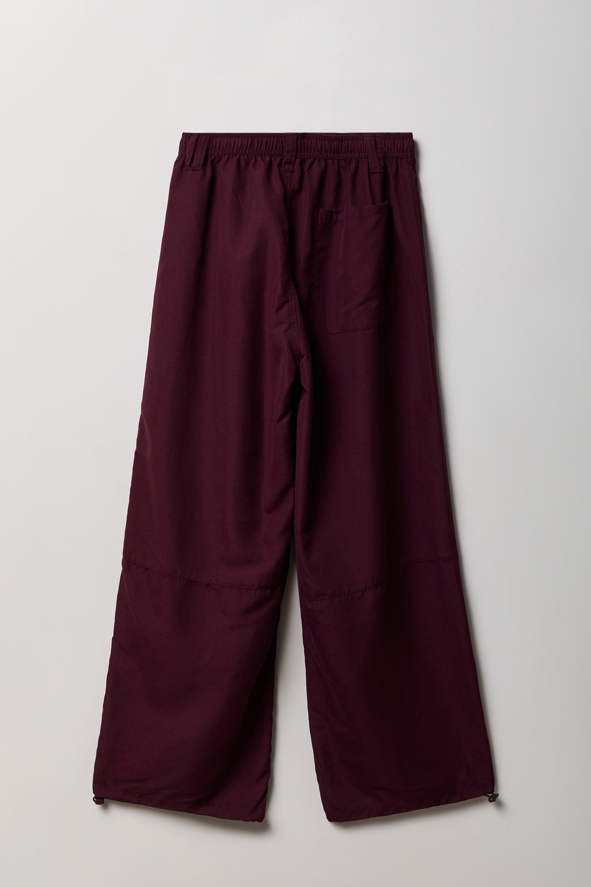 Alt View 2. Parachute Pant with Keychain - Burgundy