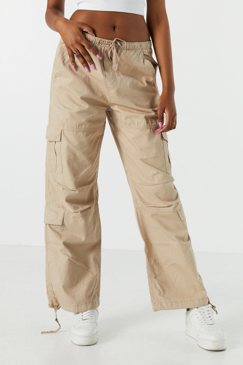 Twill Multi Pocket Cargo Parachute Pant Twill Multi Pocket Cargo Parachute Pant 11
