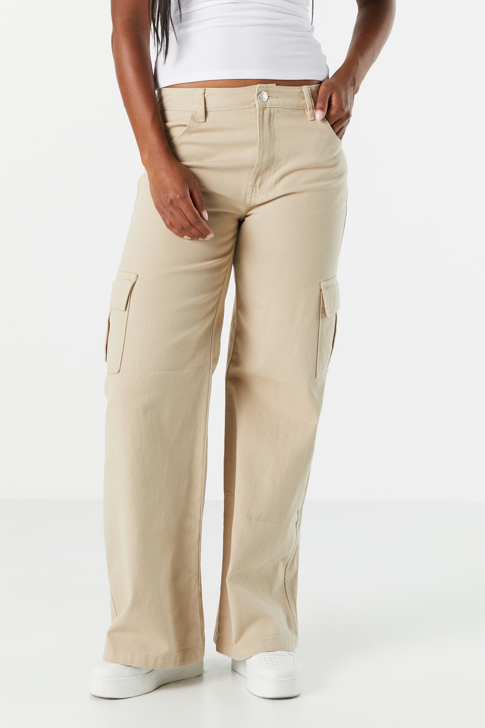 Bull Denim Wide Leg Cargo Jean Bull Denim Wide Leg Cargo Jean 11
