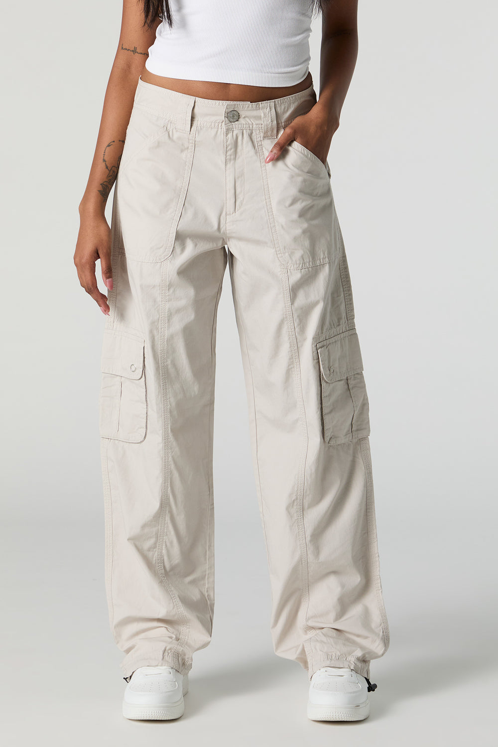 Toggle Hem Straight Leg Cargo Pant Toggle Hem Straight Leg Cargo Pant 9