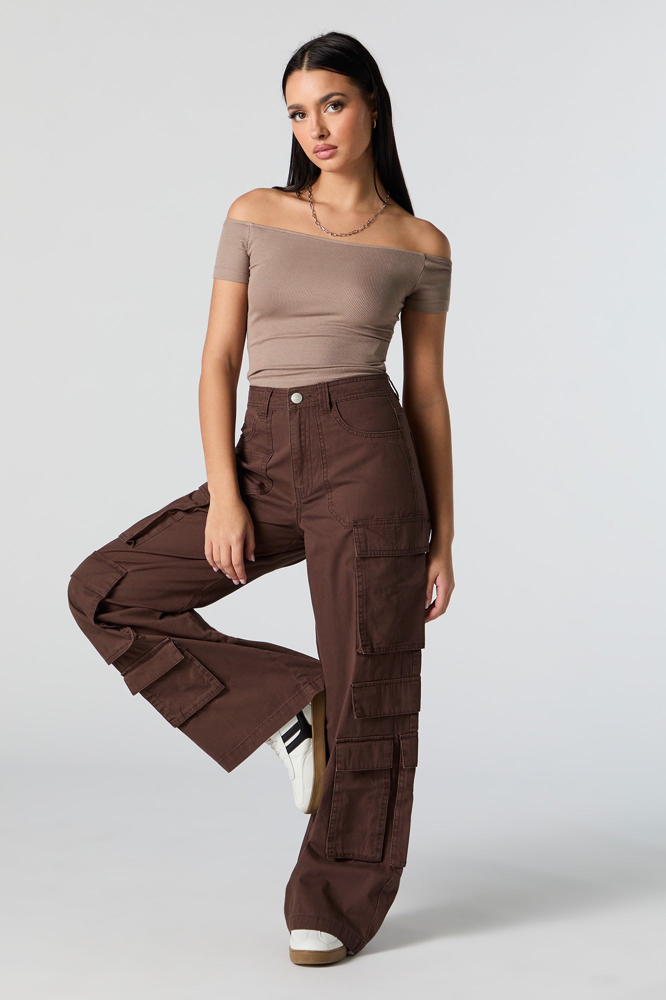 6 Pocket Straight Leg Cargo Pant