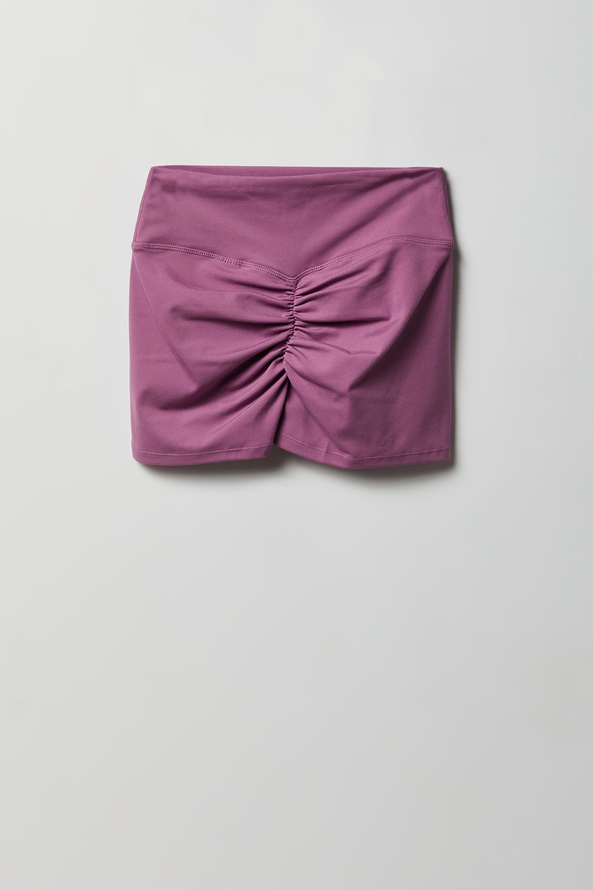 Alt View 2. Sommer Ray Ruched Short 2" - Purple