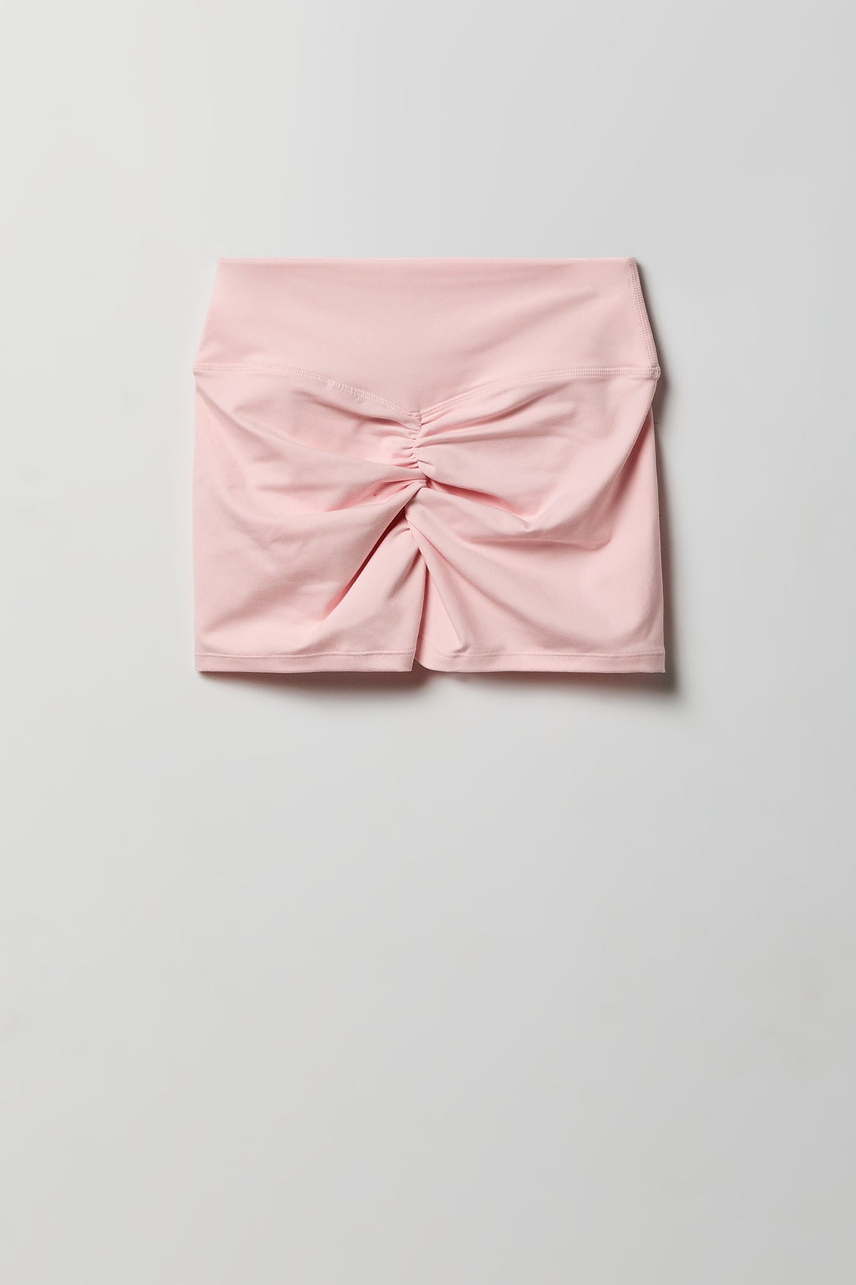 Alt View 2. Sommer Ray Ruched Short 2" - Light Pink