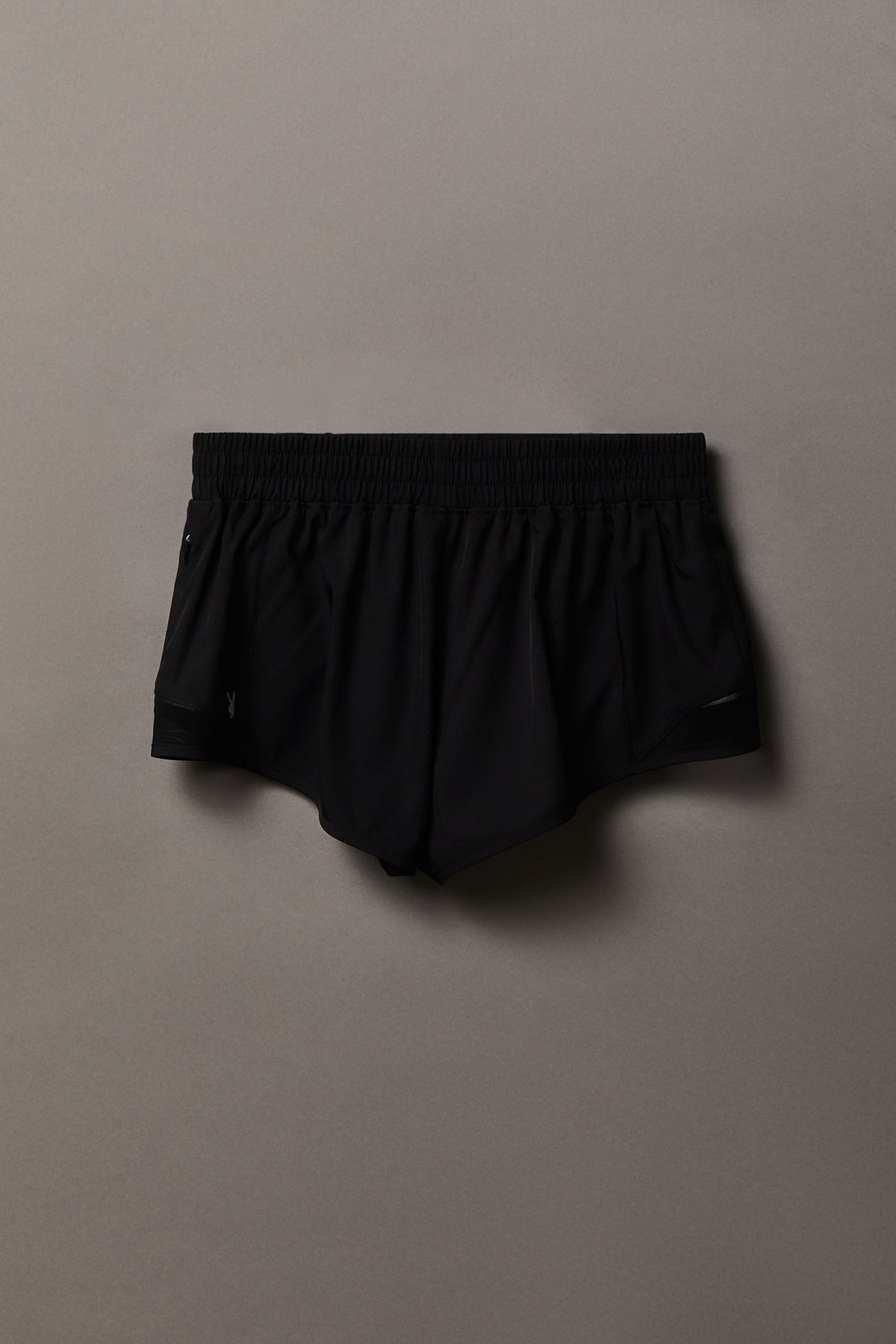 Alt View 2. Playboy Low Rise Running Short 2.25" - Black