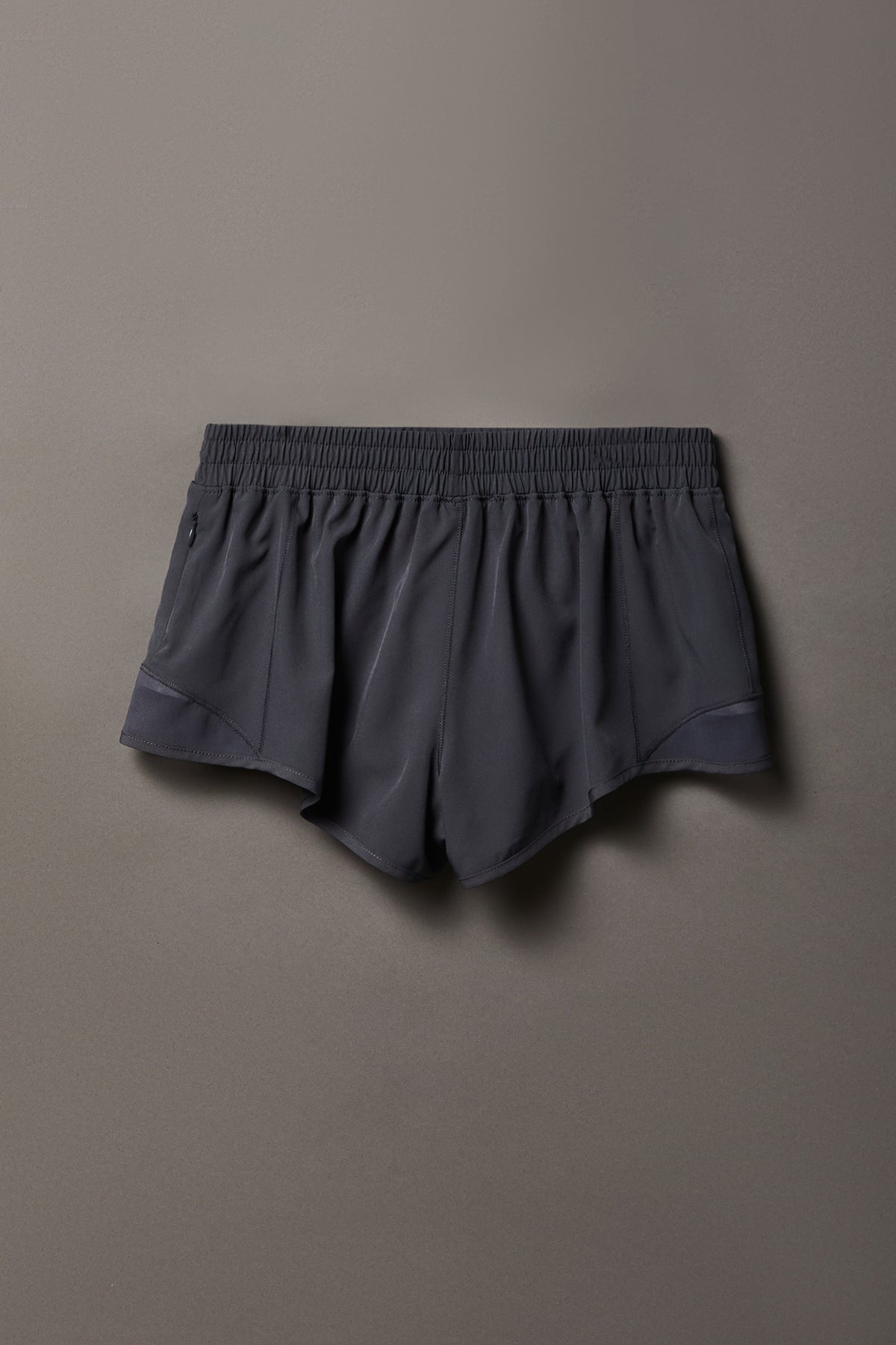 Alt View 2. Playboy Low Rise Running Short 2.25" - Dark Grey