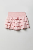 Ruffle Tiered Mini Skort