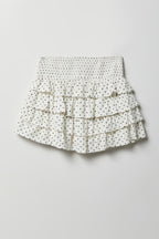 Ruffle Tiered Mini Skort