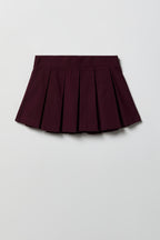 Pleated Micro Mini Skort